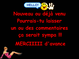 Bonne visite a vou tous